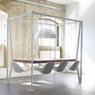Great design, development & sheet metal folding = The Swing Table